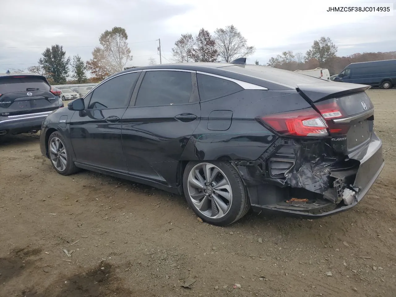 2018 Honda Clarity Touring VIN: JHMZC5F38JC014935 Lot: 78647934