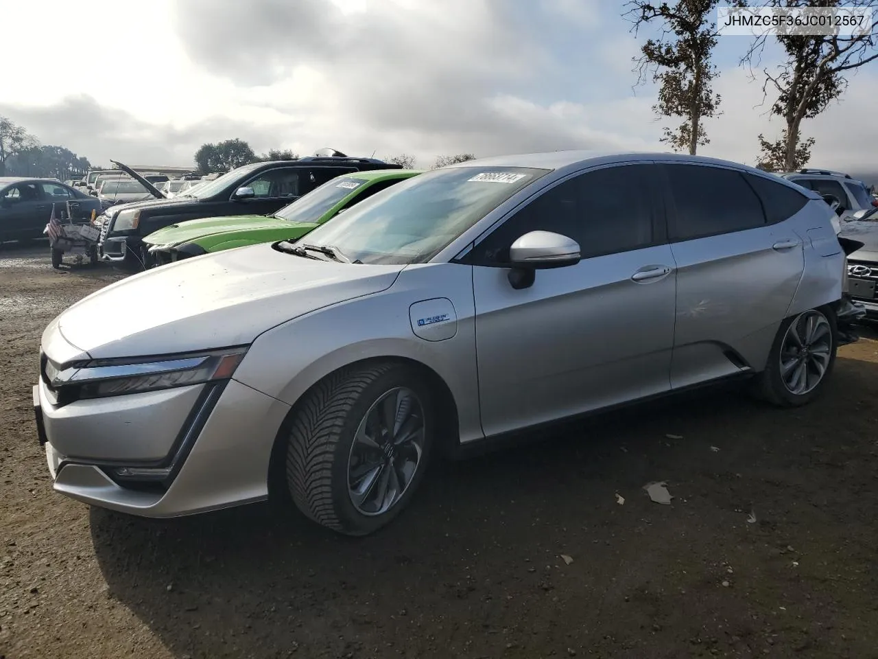 JHMZC5F36JC012567 2018 Honda Clarity Touring