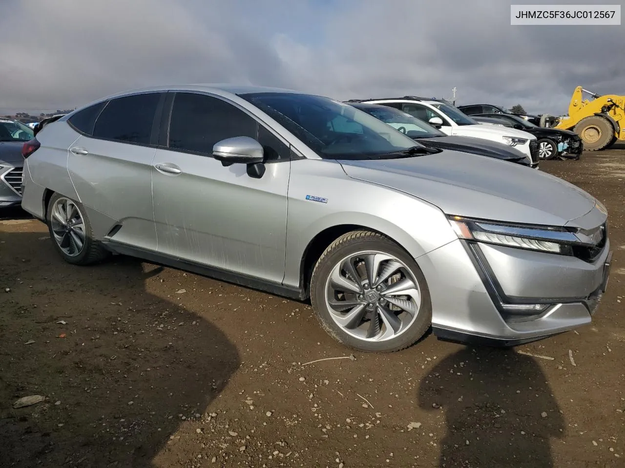 JHMZC5F36JC012567 2018 Honda Clarity Touring