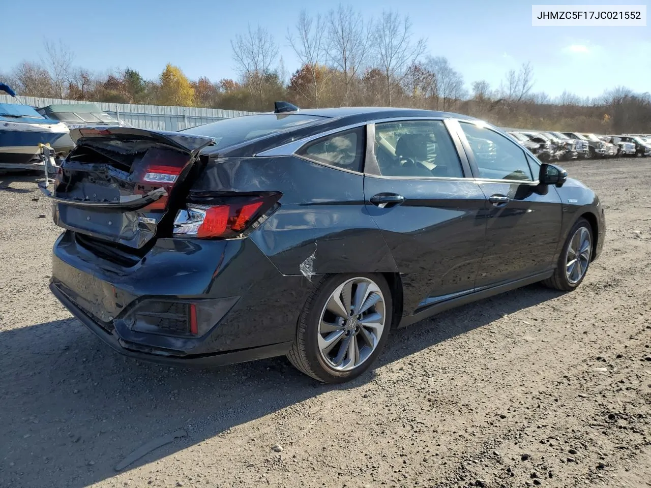 2018 Honda Clarity VIN: JHMZC5F17JC021552 Lot: 78898764