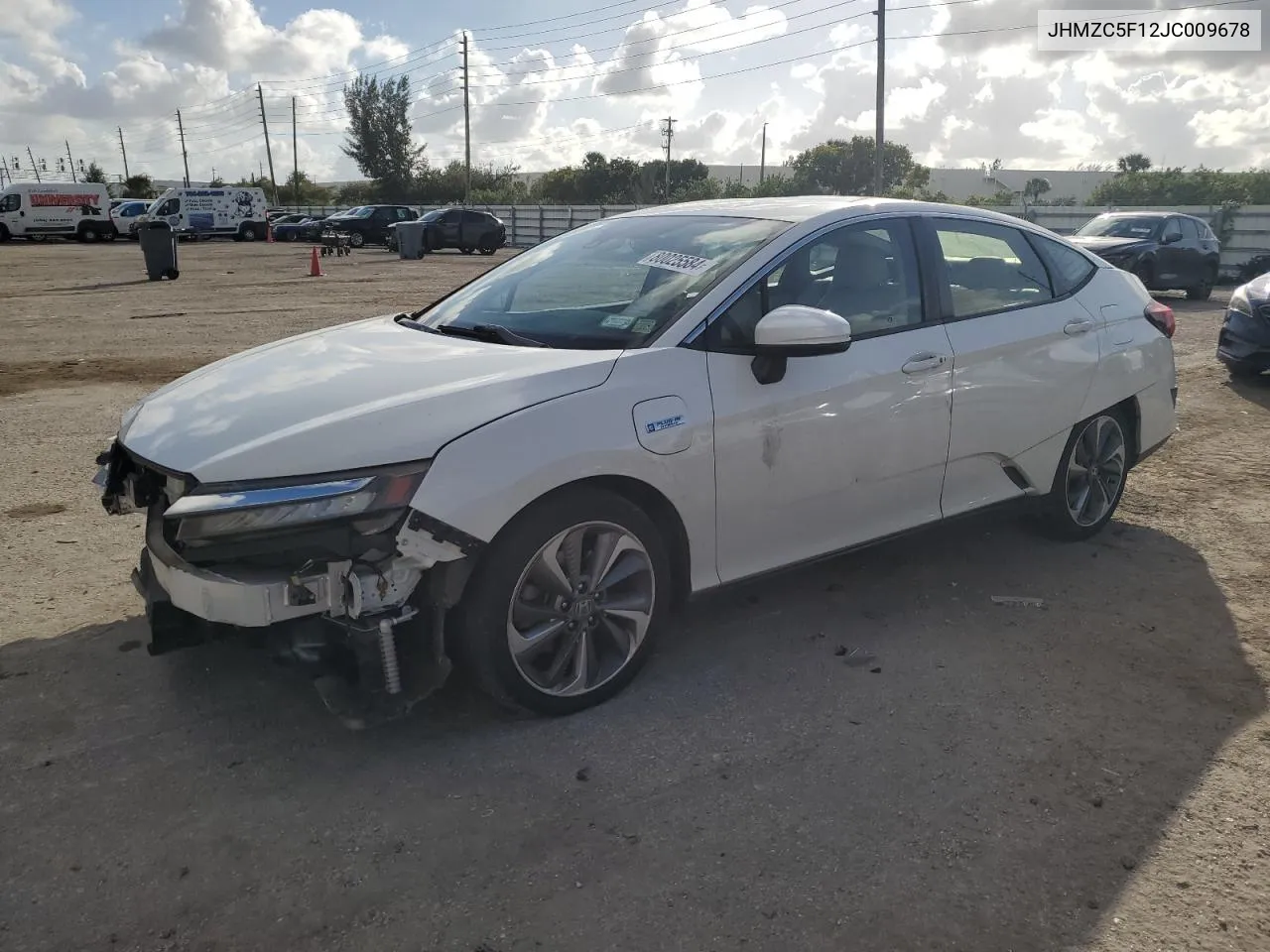 2018 Honda Clarity VIN: JHMZC5F12JC009678 Lot: 80025584