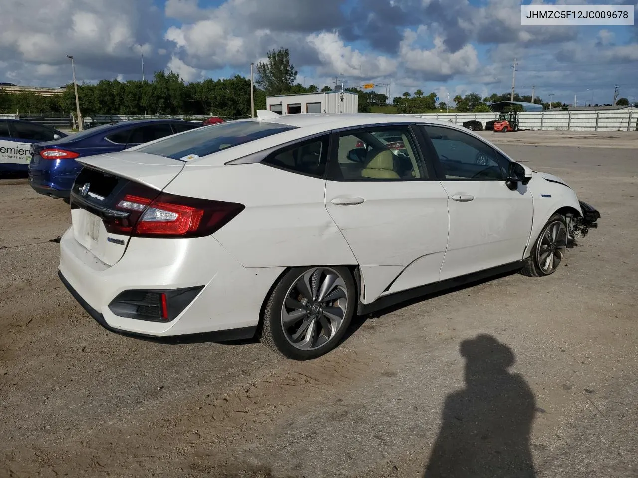 2018 Honda Clarity VIN: JHMZC5F12JC009678 Lot: 80025584