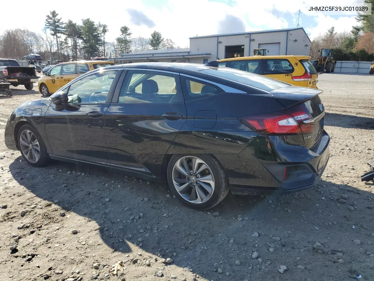 2018 Honda Clarity Touring VIN: JHMZC5F39JC010389 Lot: 80250574