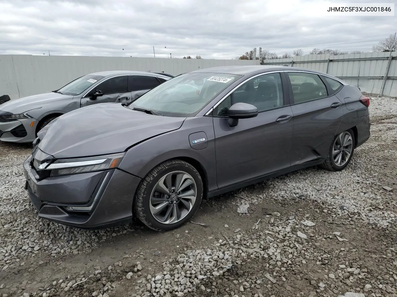 2018 Honda Clarity Touring VIN: JHMZC5F3XJC001846 Lot: 80425274