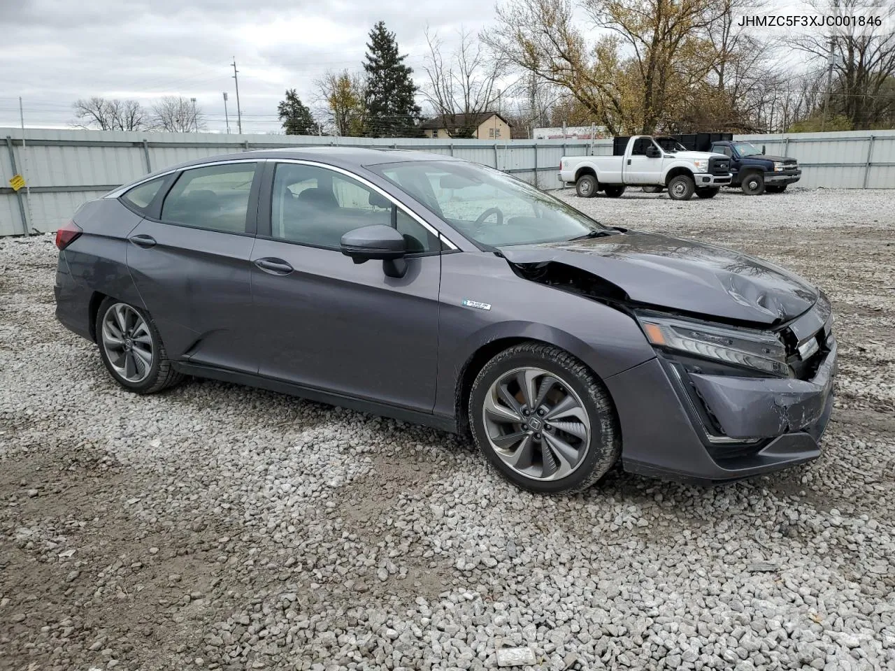 2018 Honda Clarity Touring VIN: JHMZC5F3XJC001846 Lot: 80425274