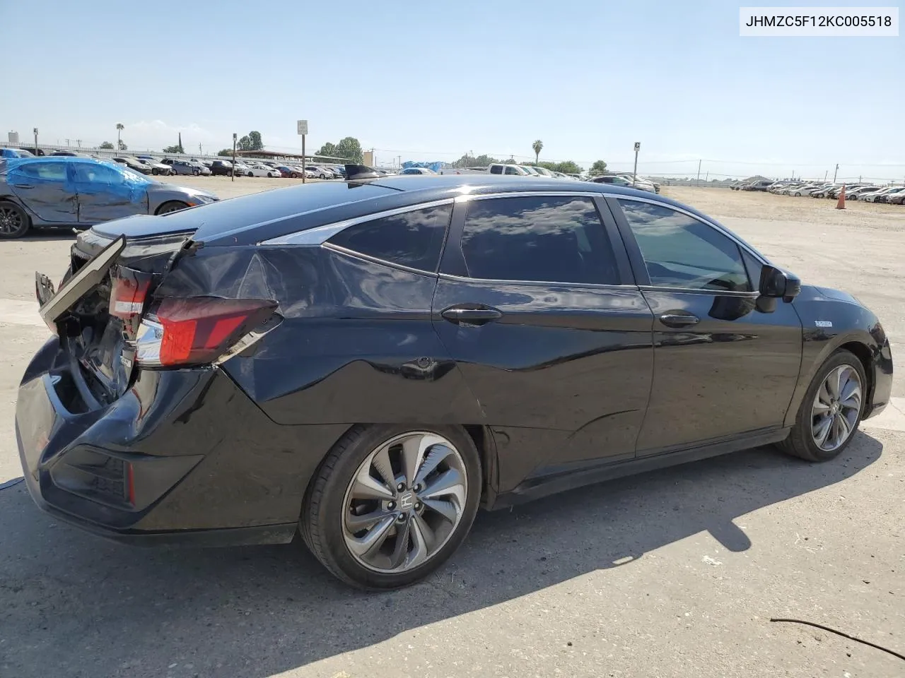 2019 Honda Clarity VIN: JHMZC5F12KC005518 Lot: 60354384