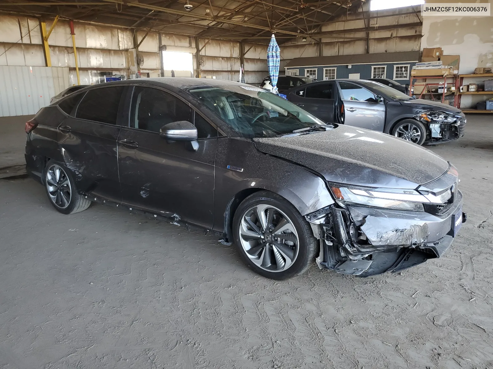 2019 Honda Clarity VIN: JHMZC5F12KC006376 Lot: 63720984