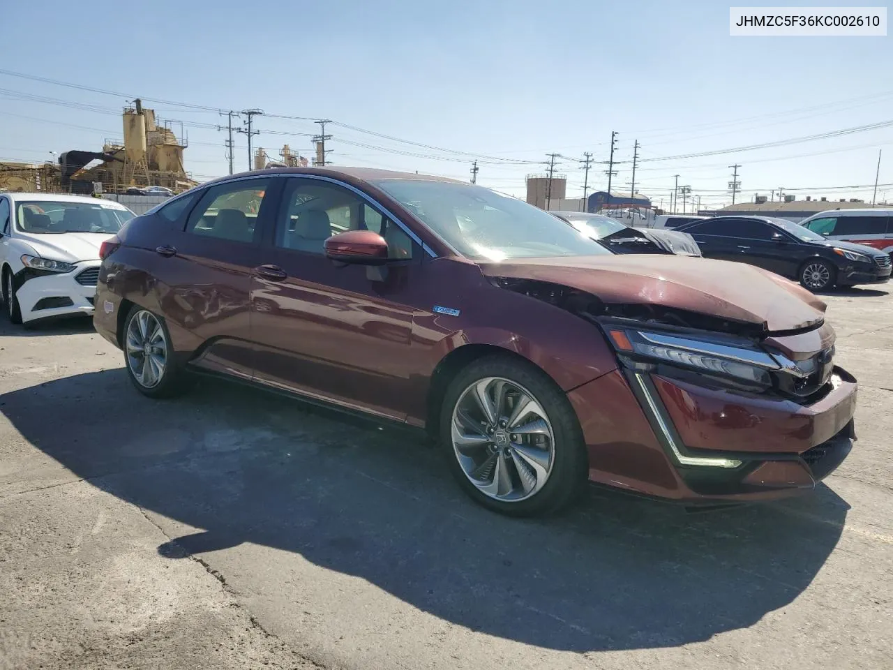 2019 Honda Clarity Touring VIN: JHMZC5F36KC002610 Lot: 73240974