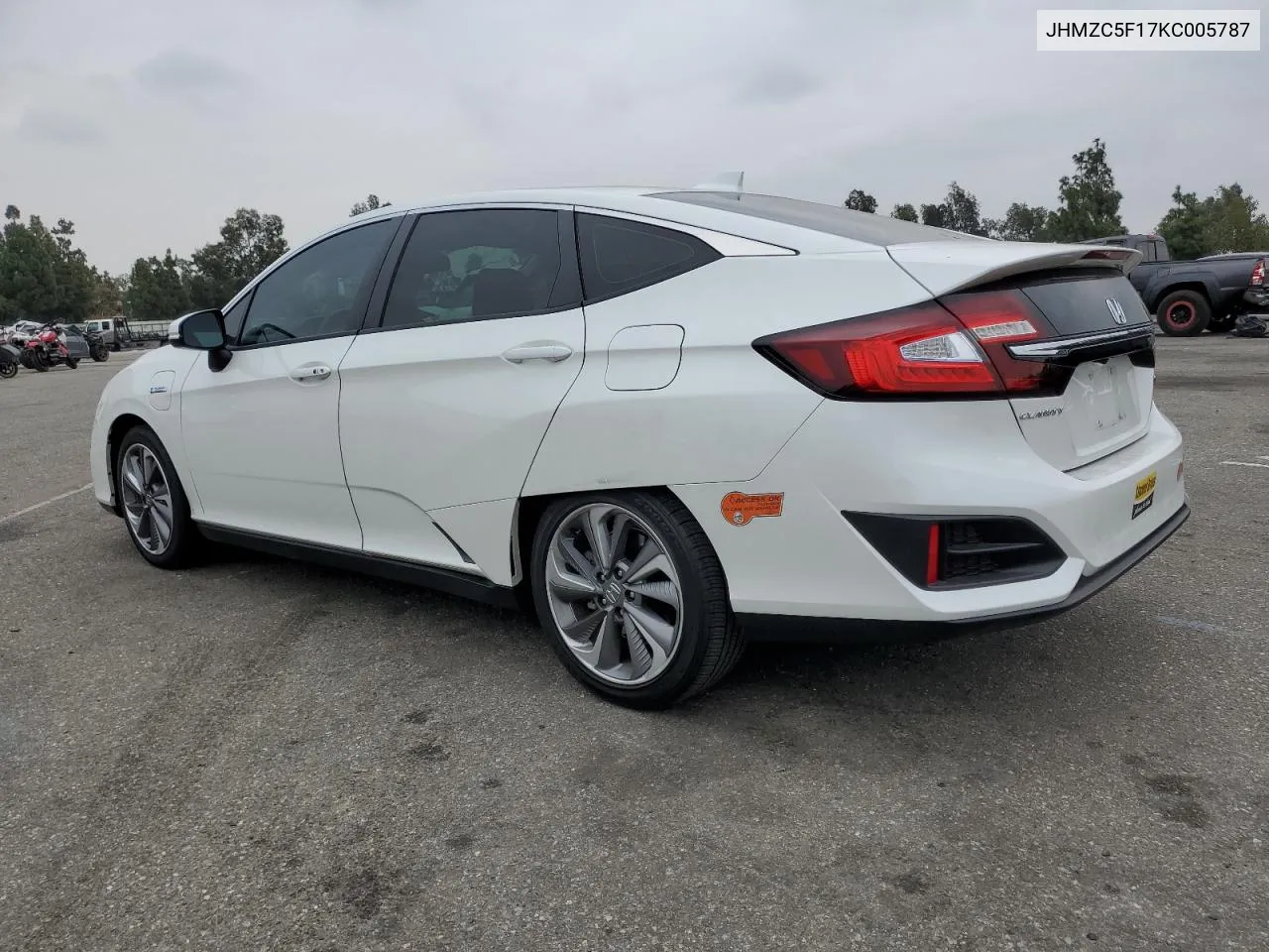 2019 Honda Clarity VIN: JHMZC5F17KC005787 Lot: 76778374