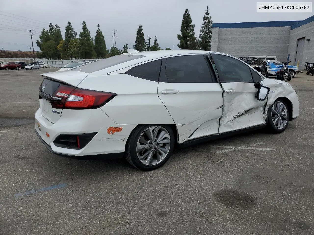 2019 Honda Clarity VIN: JHMZC5F17KC005787 Lot: 76778374