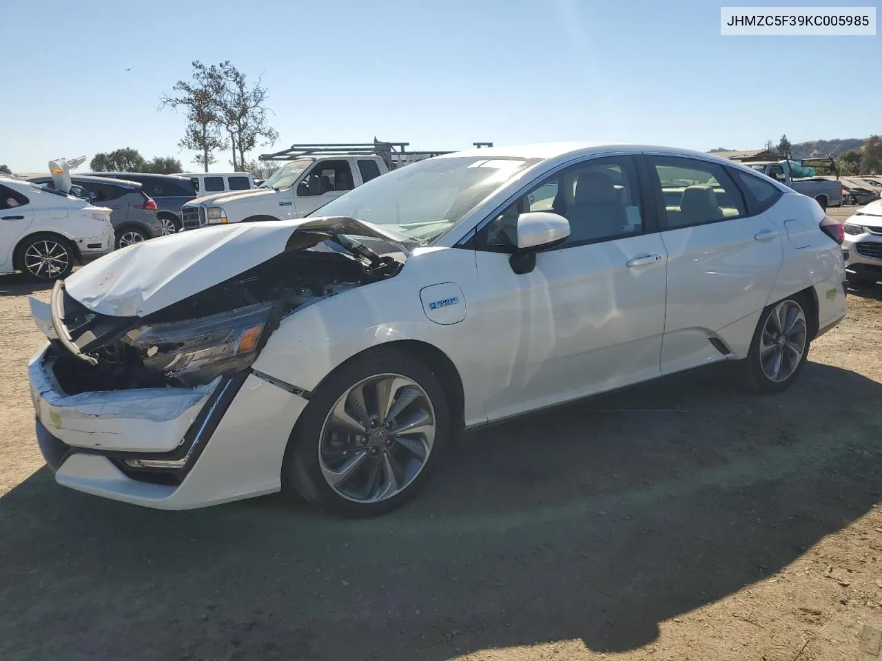 2019 Honda Clarity Touring VIN: JHMZC5F39KC005985 Lot: 76944294