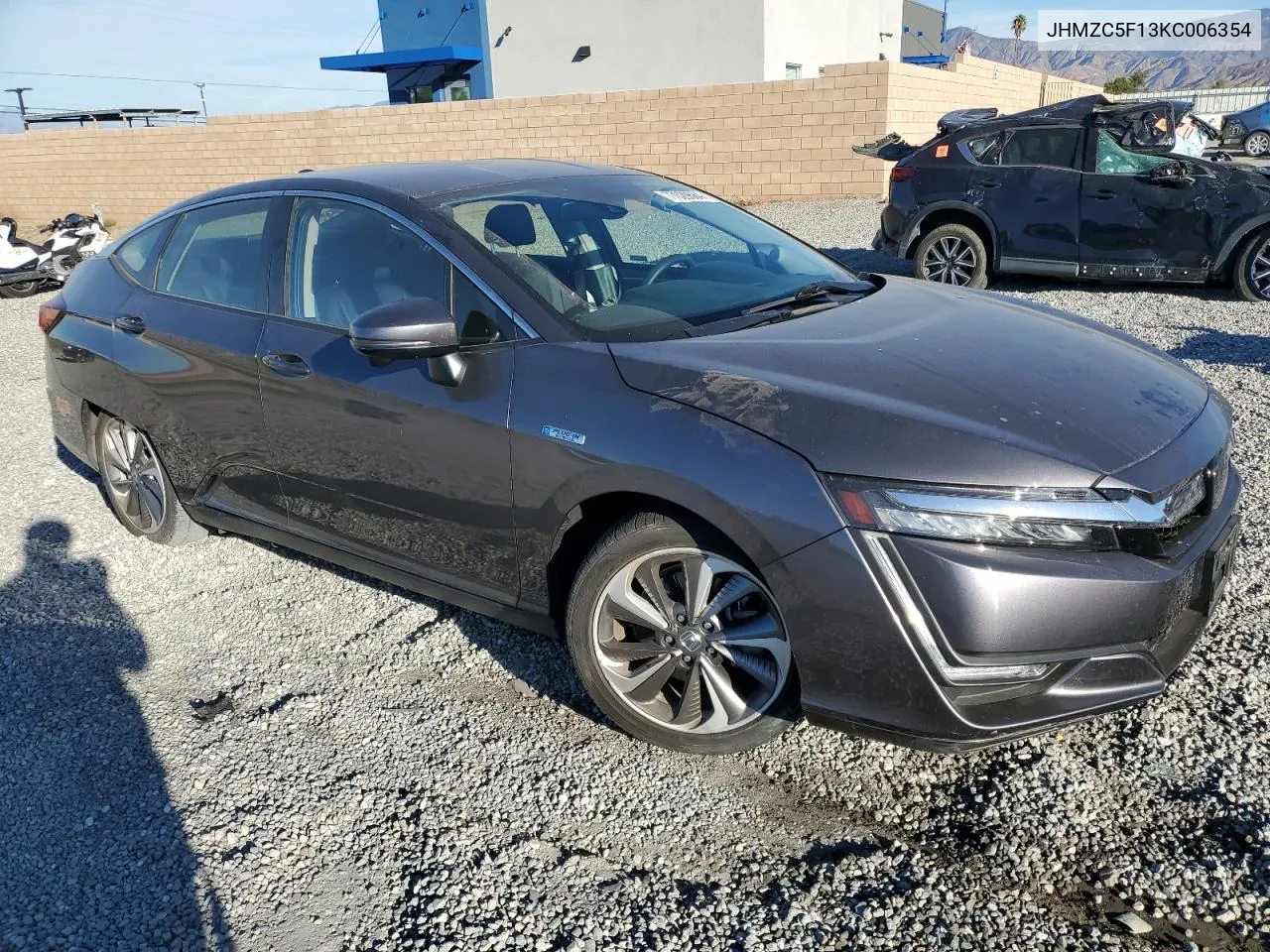 2019 Honda Clarity VIN: JHMZC5F13KC006354 Lot: 77029684