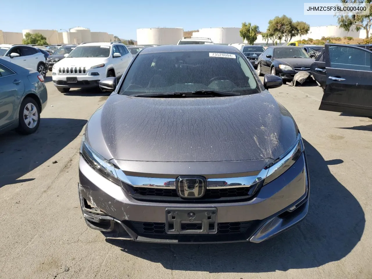 2020 Honda Clarity Touring VIN: JHMZC5F35LC000400 Lot: 73528004