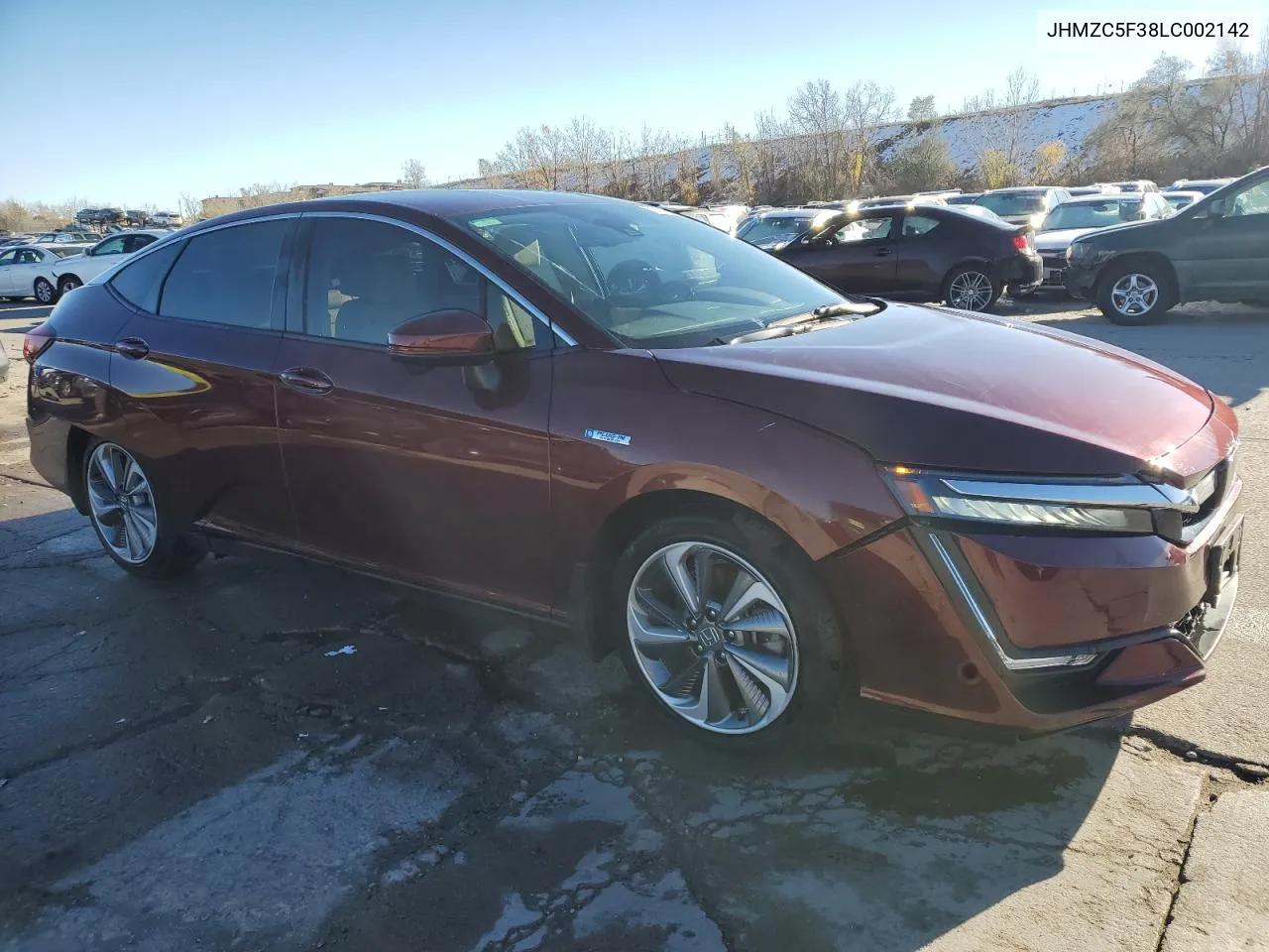 2020 Honda Clarity Touring VIN: JHMZC5F38LC002142 Lot: 80331684