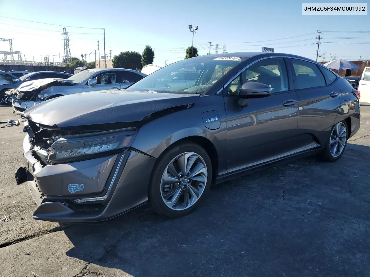 JHMZC5F34MC001992 2021 Honda Clarity Touring