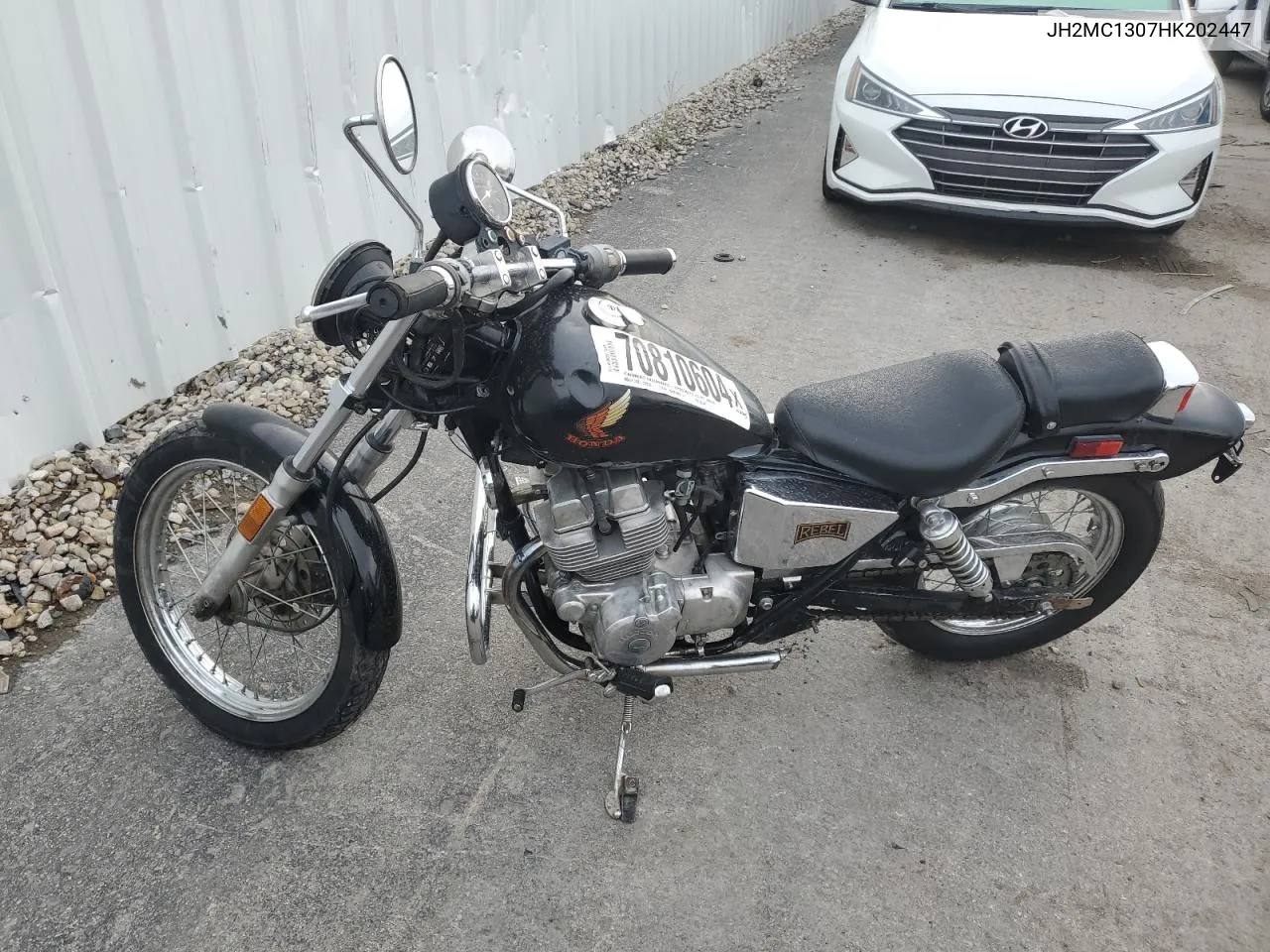 JH2MC1307HK202447 1987 Honda Cmx250 C