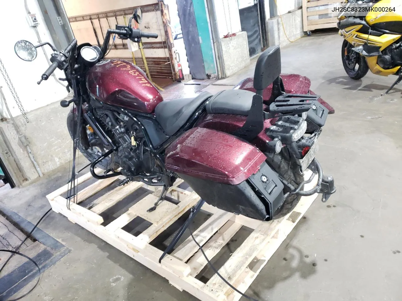 2021 Honda Cmx1100 A VIN: JH2SC8323MK000264 Lot: 77363774