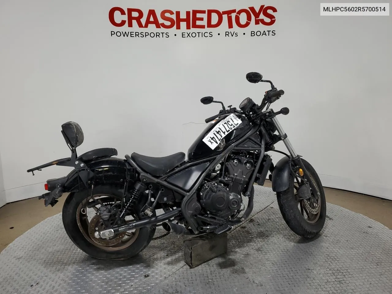 2024 Honda Cmx500 VIN: MLHPC5602R5700514 Lot: 75271474