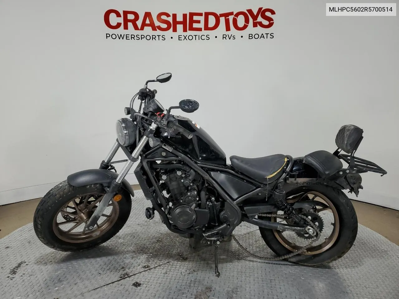 2024 Honda Cmx500 VIN: MLHPC5602R5700514 Lot: 75271474