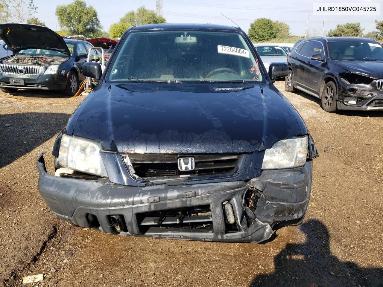 1997 Honda Cr-V Lx VIN: JHLRD1850VC045725 Lot: 72204004