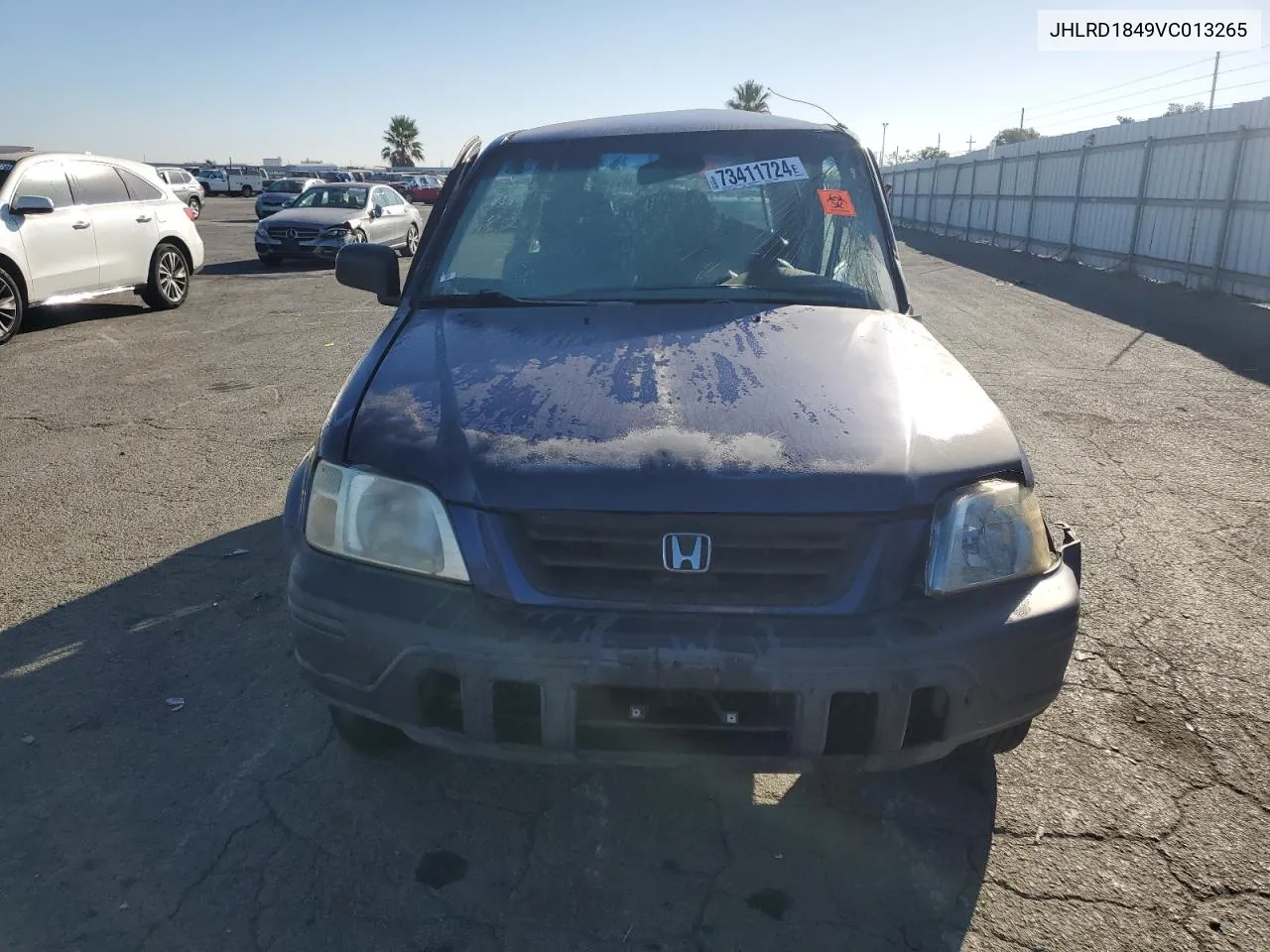 1997 Honda Cr-V Lx VIN: JHLRD1849VC013265 Lot: 73411724