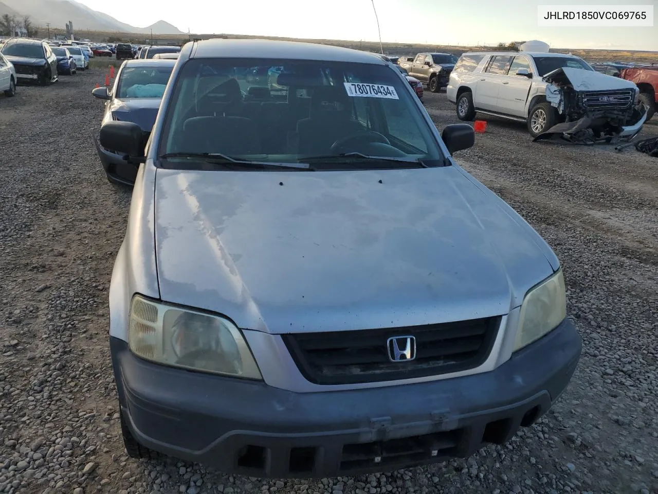 1997 Honda Cr-V Lx VIN: JHLRD1850VC069765 Lot: 78076434