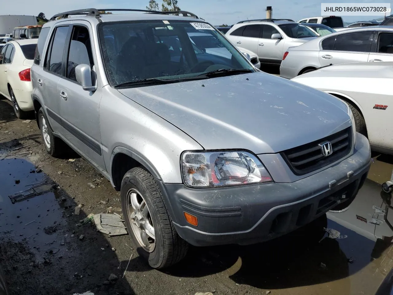 1998 Honda Cr-V Ex VIN: JHLRD1865WC073028 Lot: 47585004