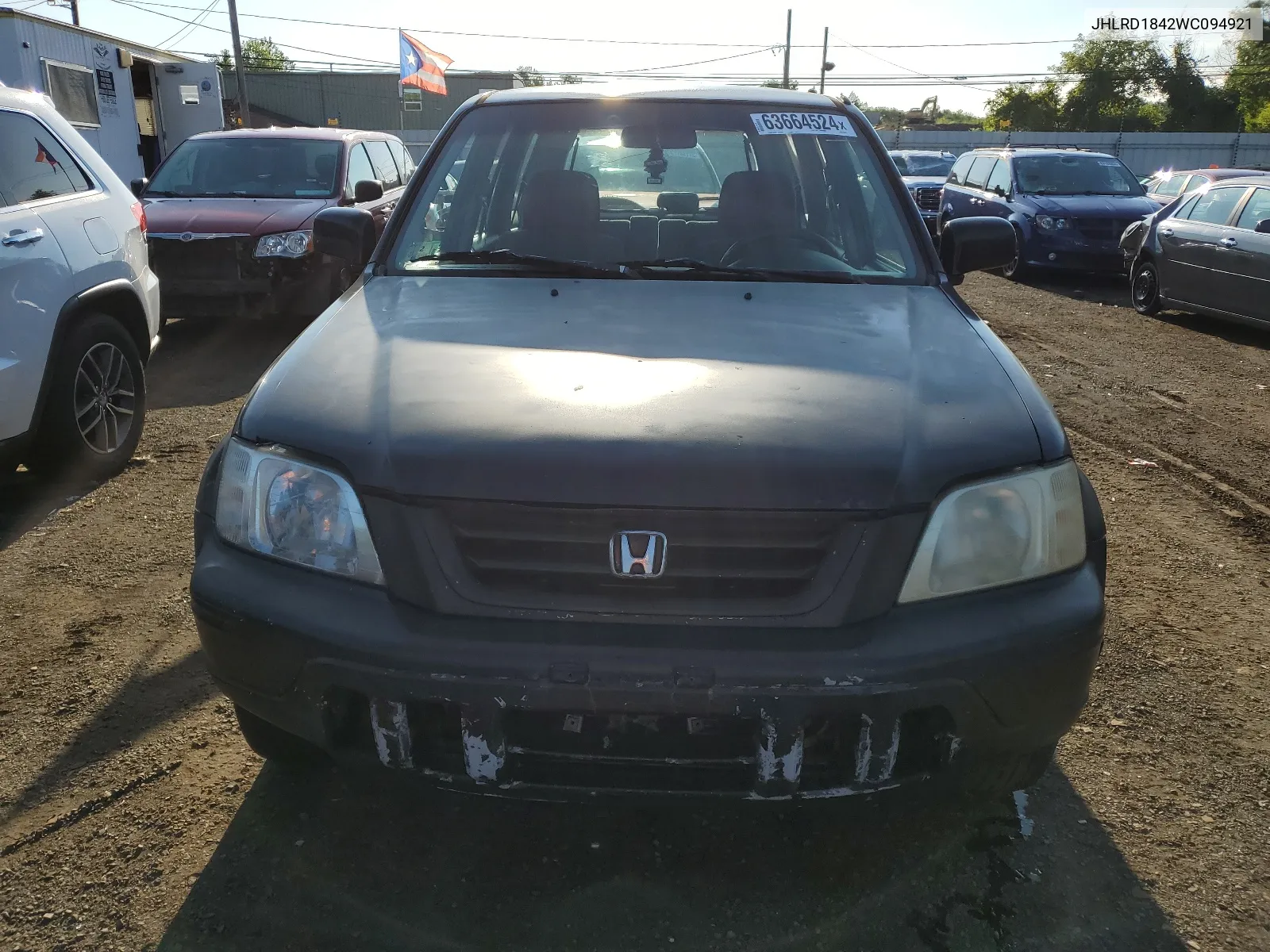 1998 Honda Cr-V Lx VIN: JHLRD1842WC094921 Lot: 63664524