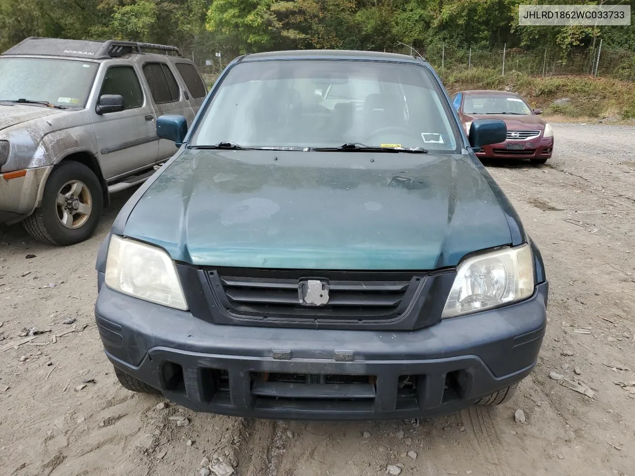 1998 Honda Cr-V Ex VIN: JHLRD1862WC033733 Lot: 74044054