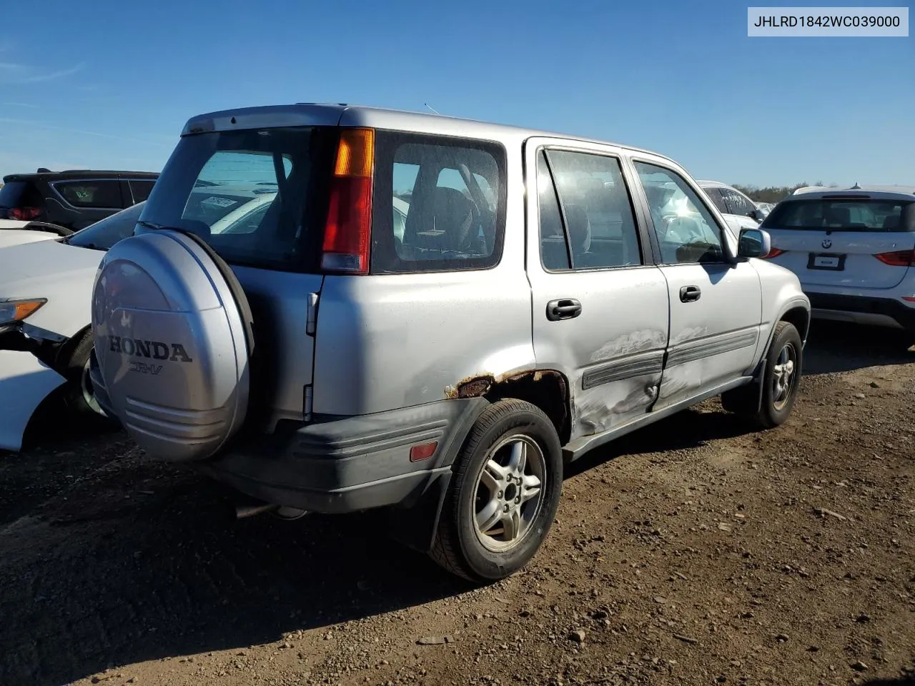 1998 Honda Cr-V Lx VIN: JHLRD1842WC039000 Lot: 75692484