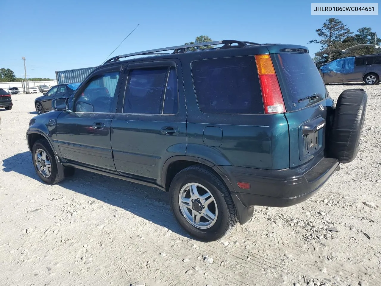 1998 Honda Cr-V Ex VIN: JHLRD1860WC044651 Lot: 76488174