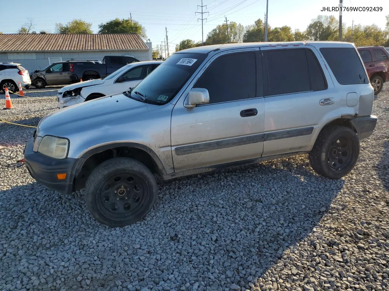 1998 Honda Cr-V Ex VIN: JHLRD1769WC092439 Lot: 76687984