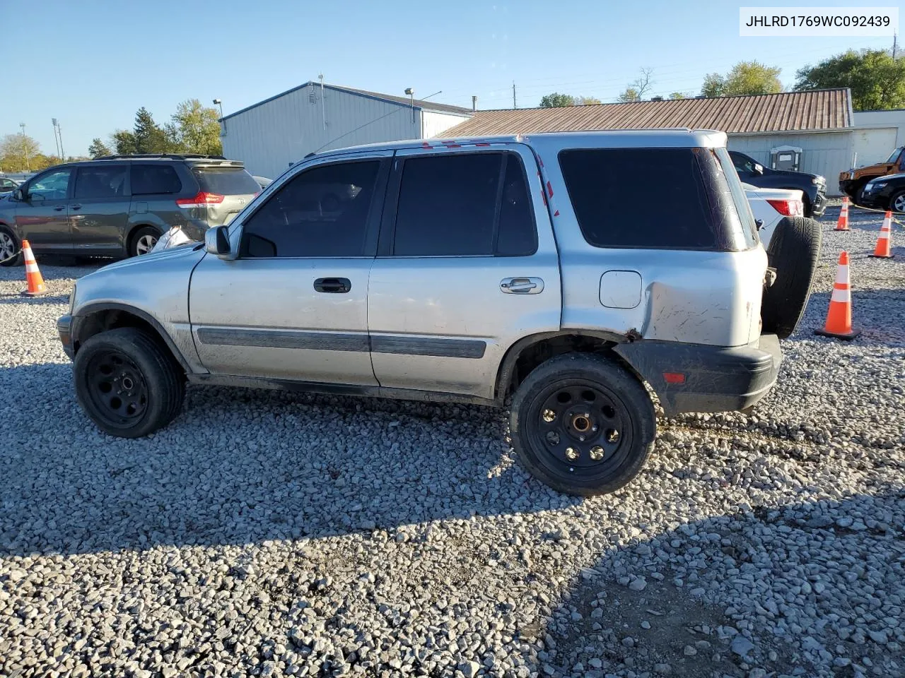 1998 Honda Cr-V Ex VIN: JHLRD1769WC092439 Lot: 76687984