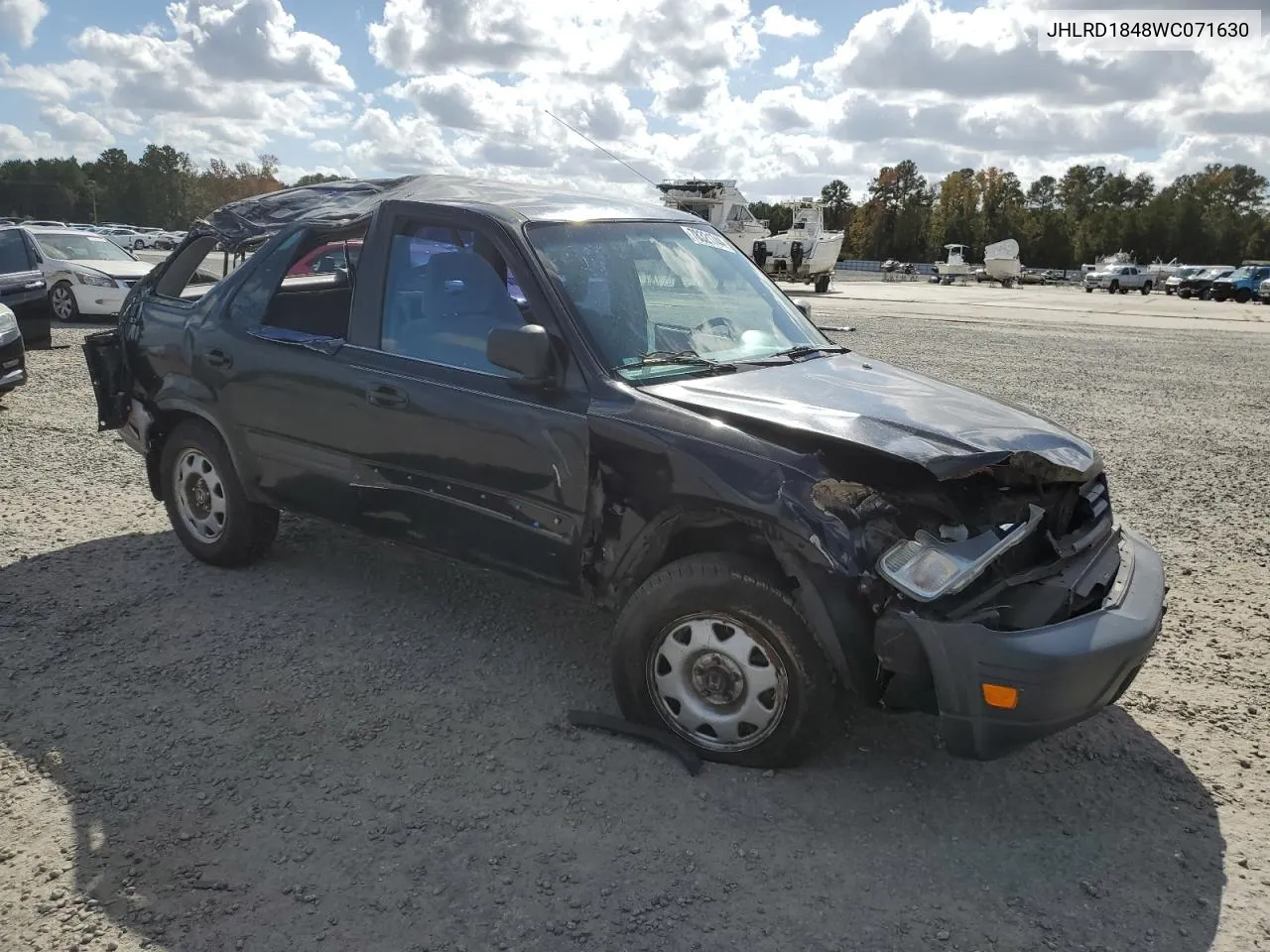 1998 Honda Cr-V Lx VIN: JHLRD1848WC071630 Lot: 78321744