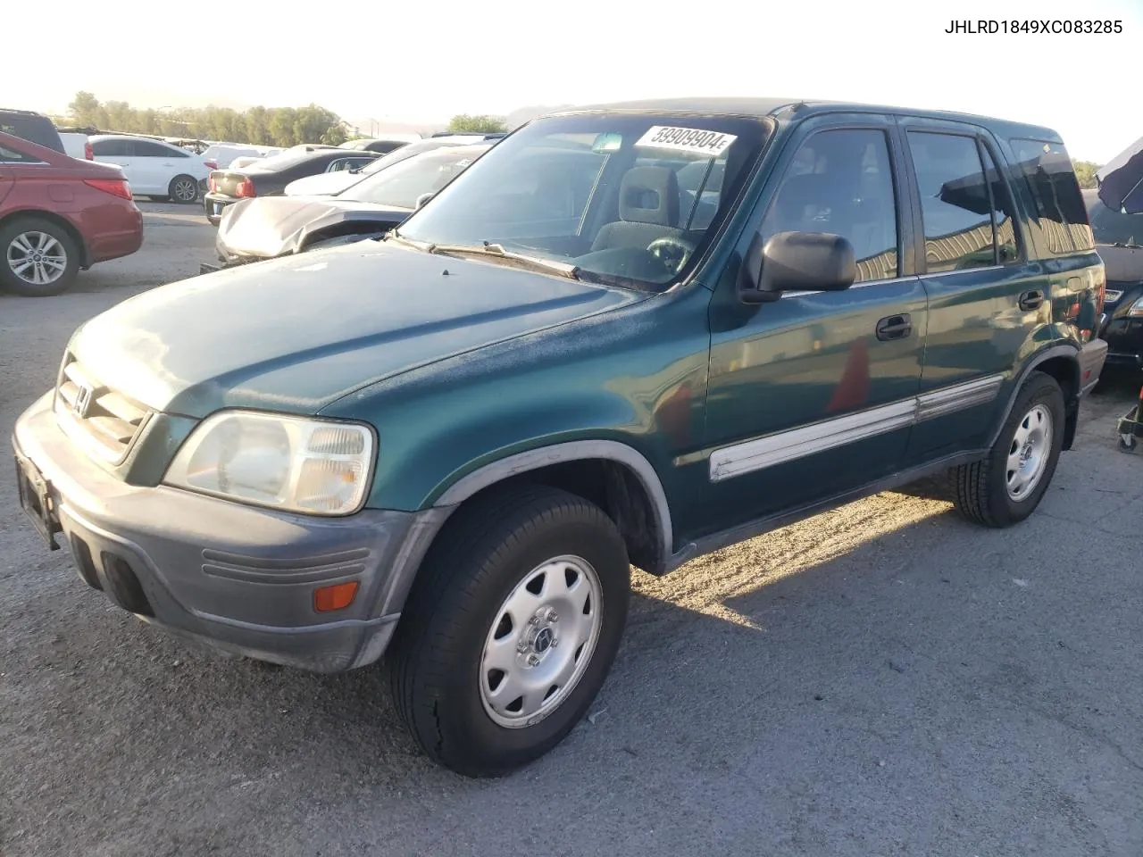 1999 Honda Cr-V Lx VIN: JHLRD1849XC083285 Lot: 59909904