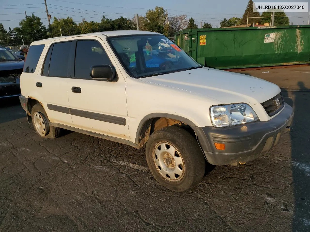 1999 Honda Cr-V Lx VIN: JHLRD1848XC027046 Lot: 64091164