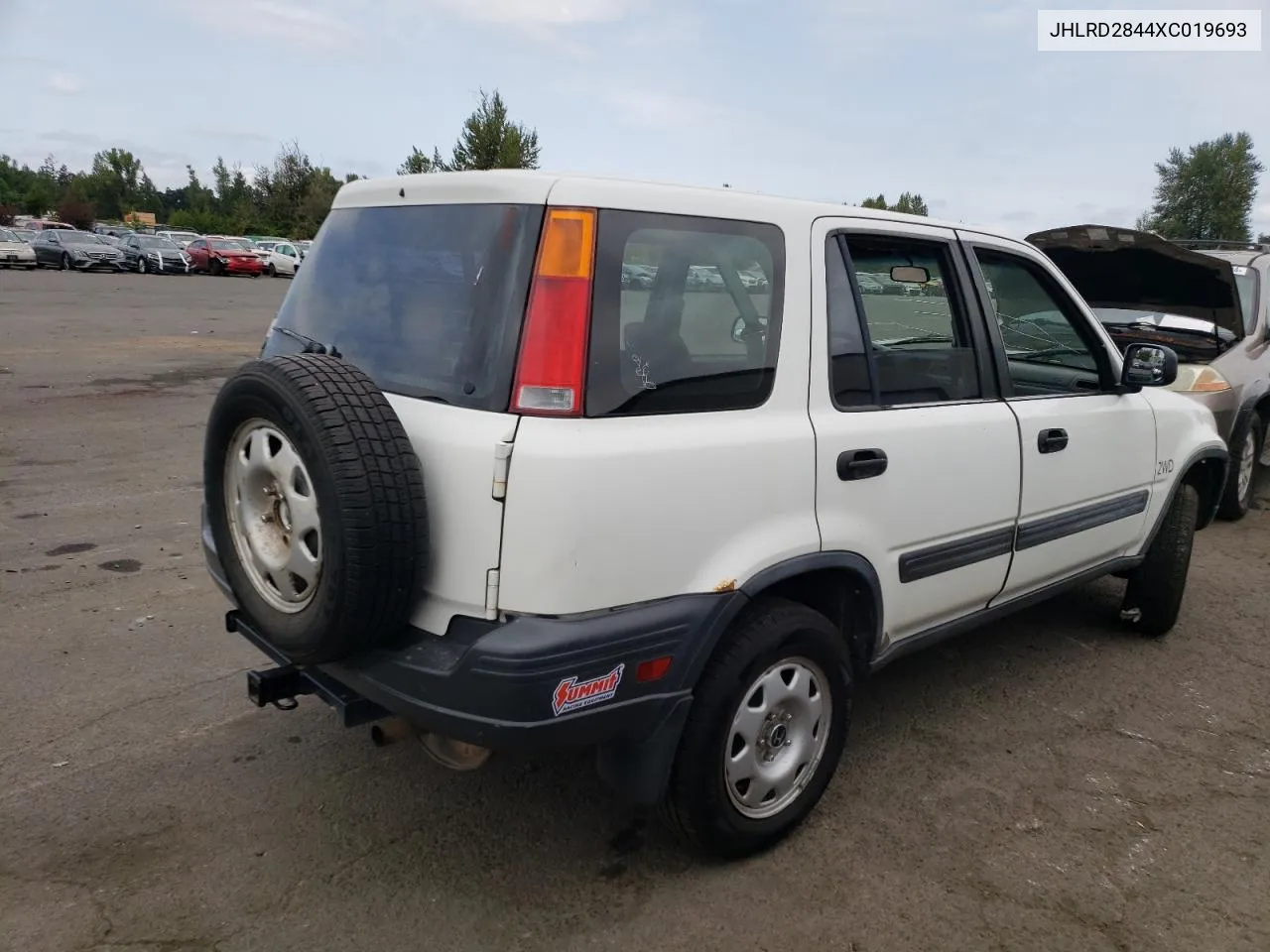 1999 Honda Cr-V Lx VIN: JHLRD2844XC019693 Lot: 67787944