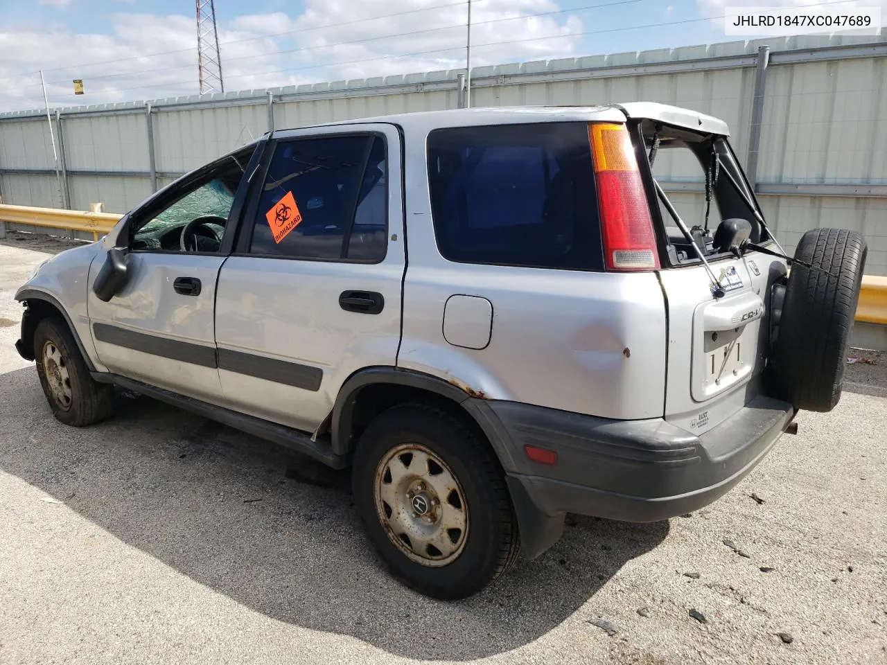 1999 Honda Cr-V Lx VIN: JHLRD1847XC047689 Lot: 68036784