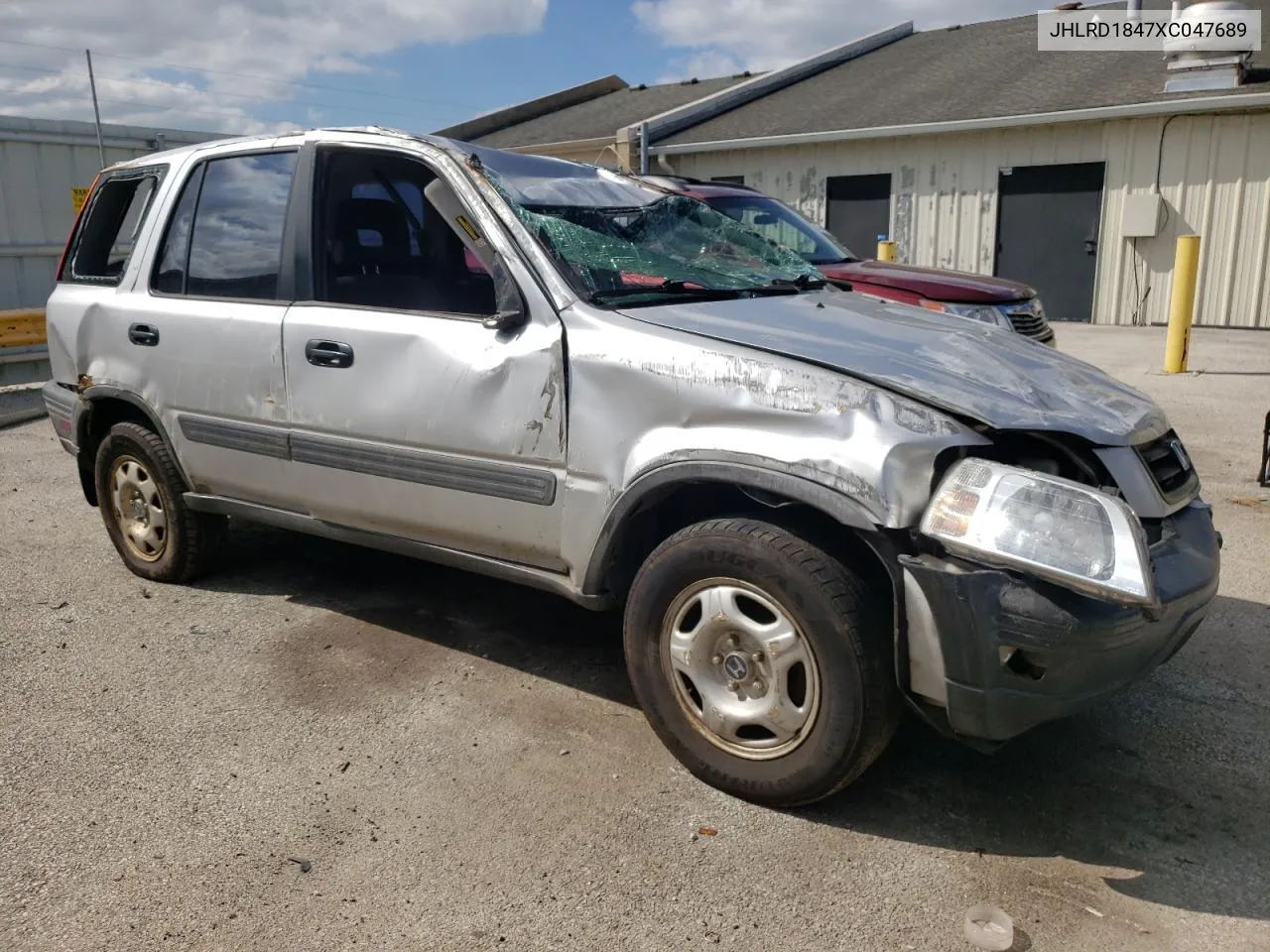 1999 Honda Cr-V Lx VIN: JHLRD1847XC047689 Lot: 68036784