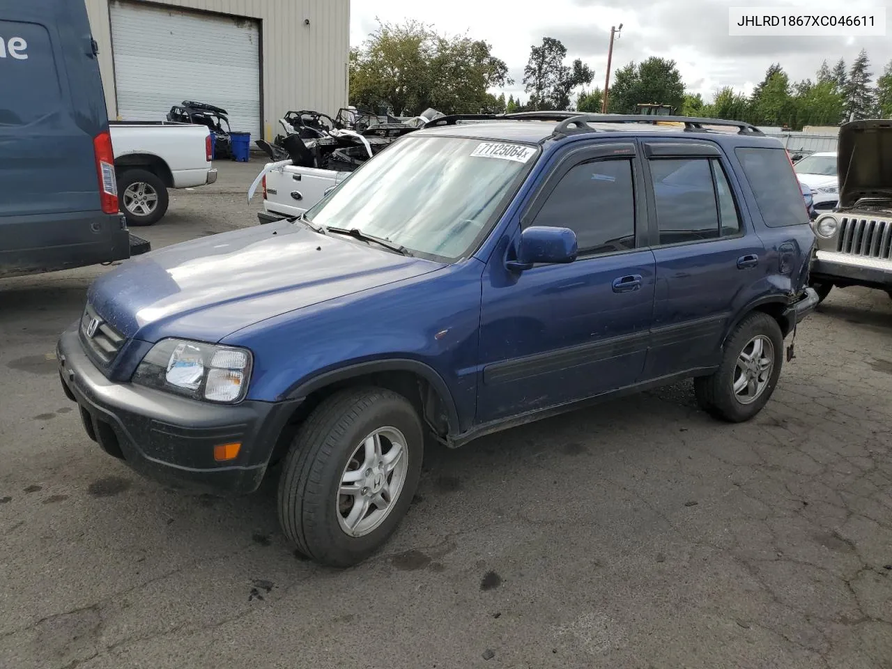 1999 Honda Cr-V Ex VIN: JHLRD1867XC046611 Lot: 71125064