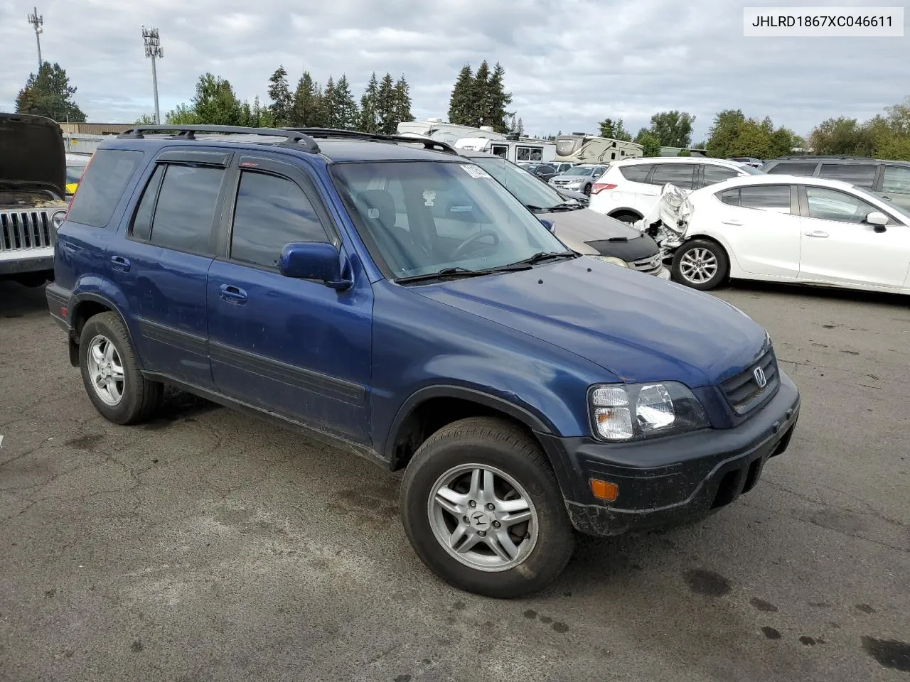 1999 Honda Cr-V Ex VIN: JHLRD1867XC046611 Lot: 71125064