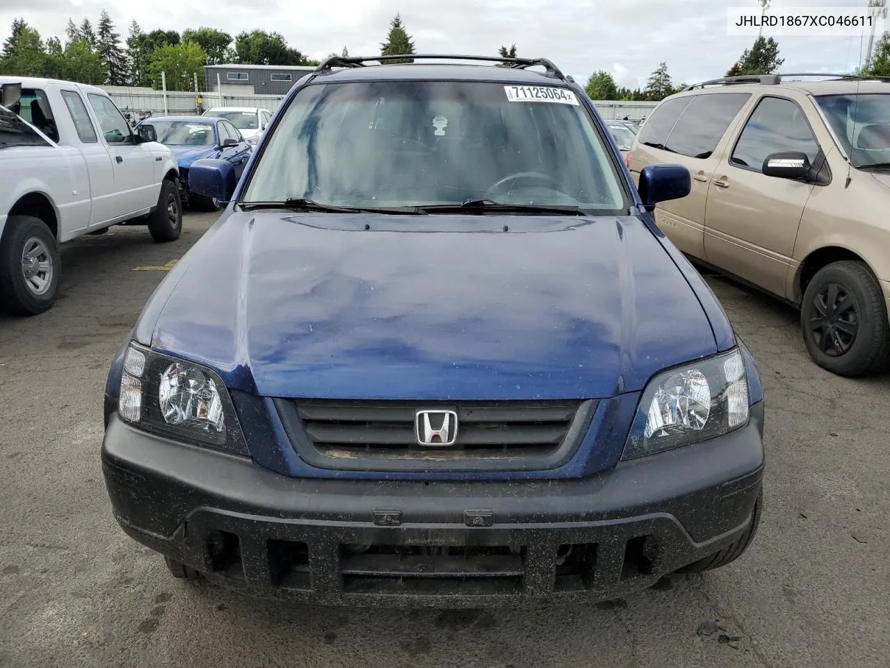 1999 Honda Cr-V Ex VIN: JHLRD1867XC046611 Lot: 71125064