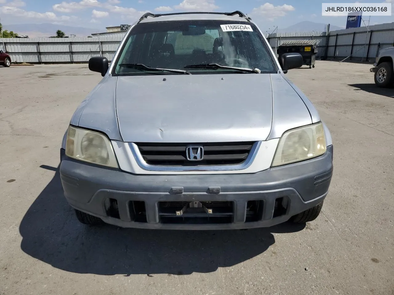 1999 Honda Cr-V Ex VIN: JHLRD186XXC036168 Lot: 71680254