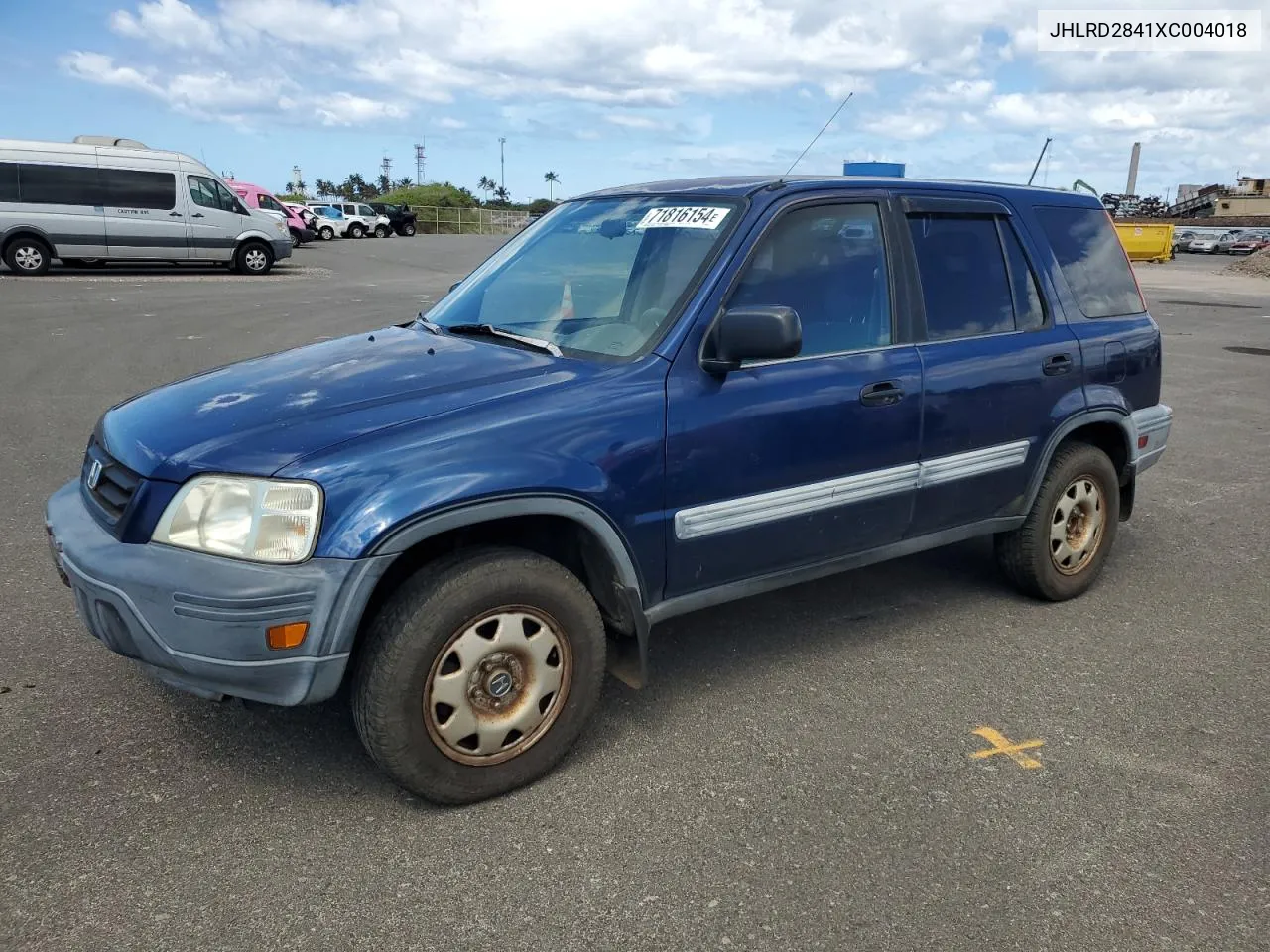 1999 Honda Cr-V Lx VIN: JHLRD2841XC004018 Lot: 71816154