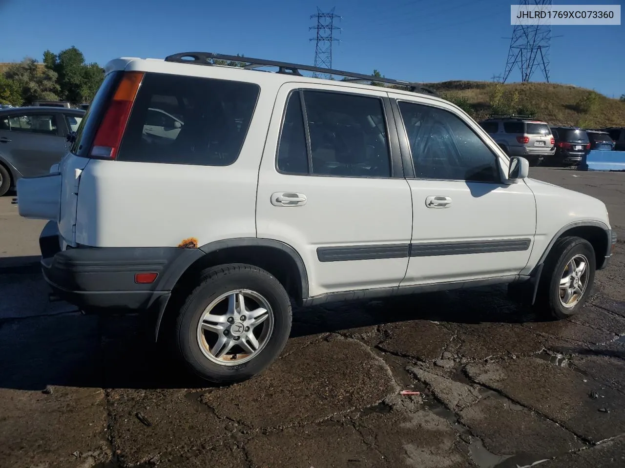 1999 Honda Cr-V Ex VIN: JHLRD1769XC073360 Lot: 73049194