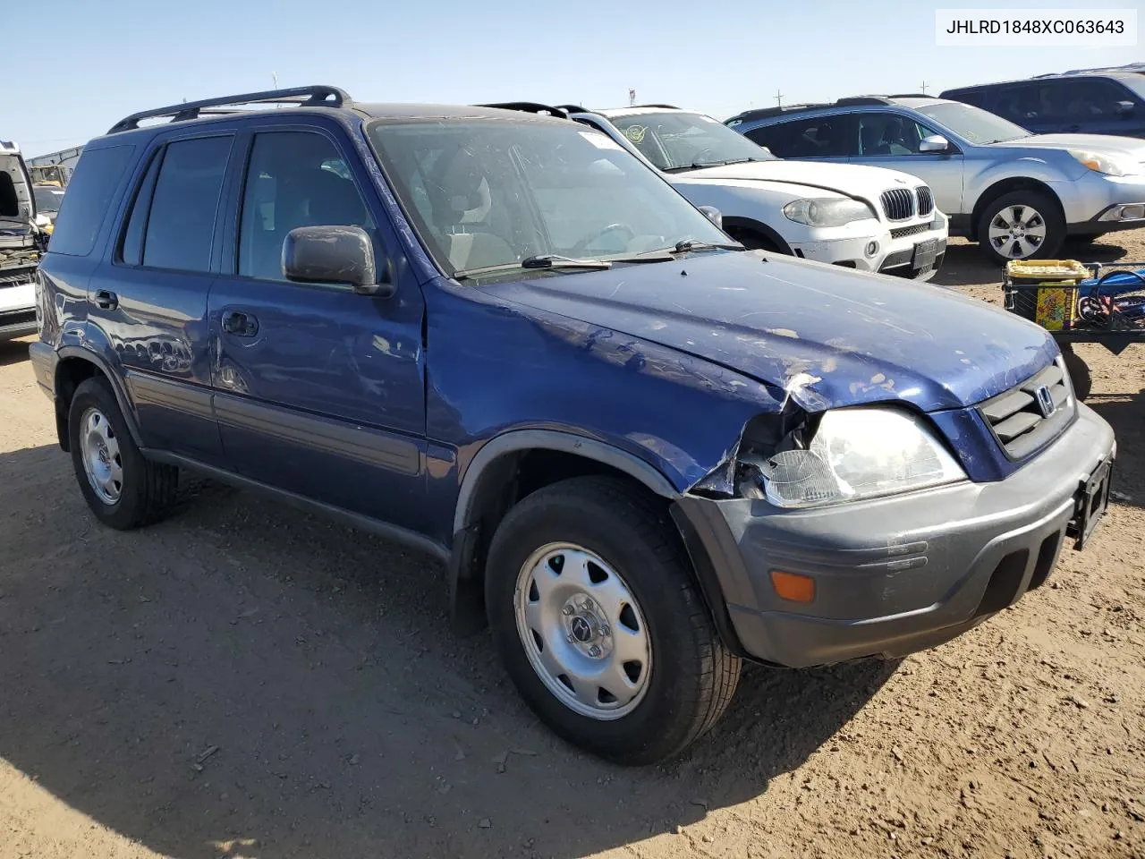 1999 Honda Cr-V Lx VIN: JHLRD1848XC063643 Lot: 73762734