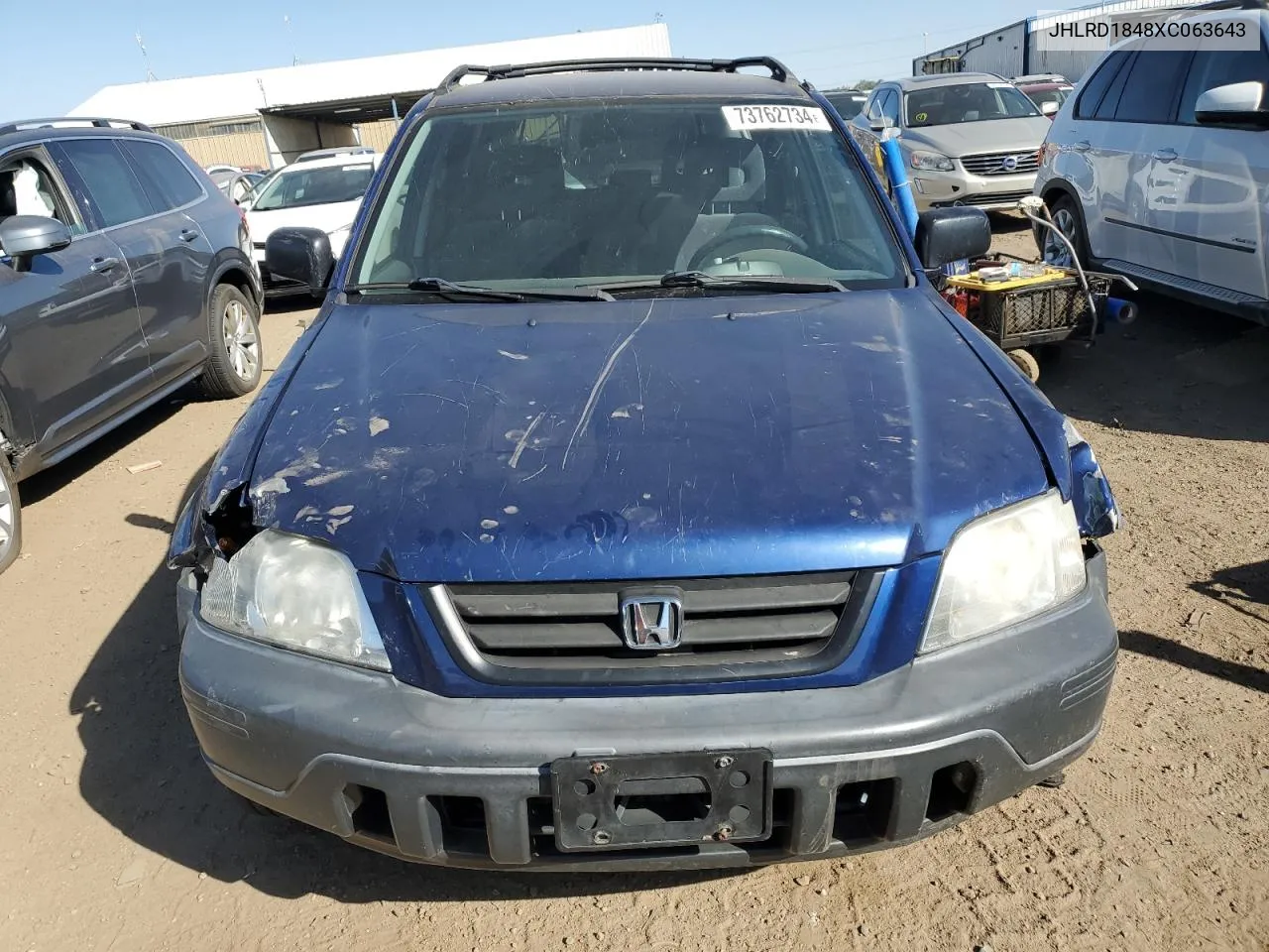 1999 Honda Cr-V Lx VIN: JHLRD1848XC063643 Lot: 73762734