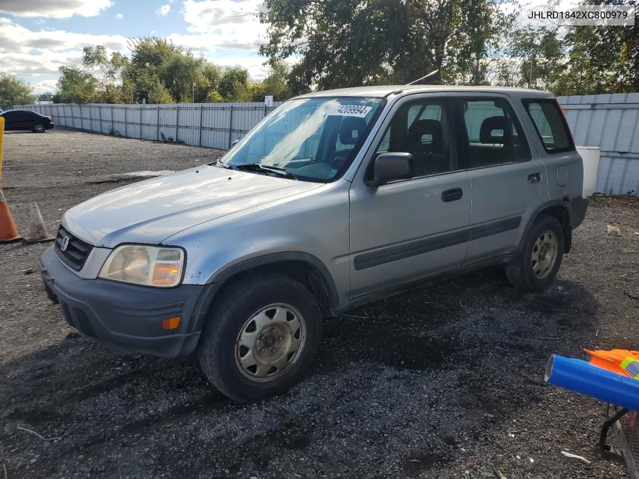 1999 Honda Cr-V Lx VIN: JHLRD1842XC800979 Lot: 74209994