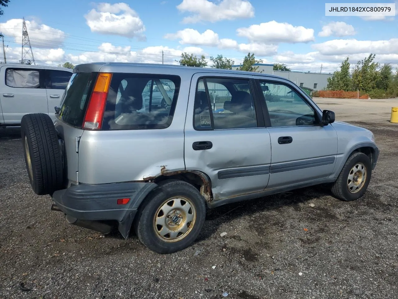 1999 Honda Cr-V Lx VIN: JHLRD1842XC800979 Lot: 74209994