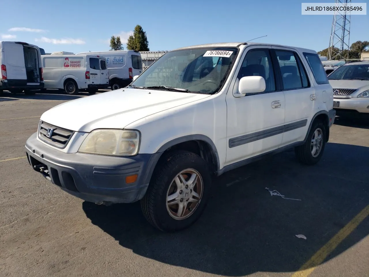 1999 Honda Cr-V Ex VIN: JHLRD1868XC085496 Lot: 76786694